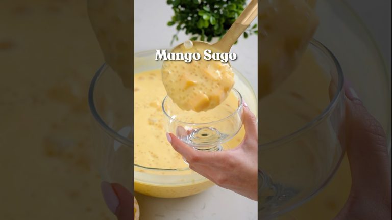 If you like Mangoes, you’ll LOVE this Mango Sago