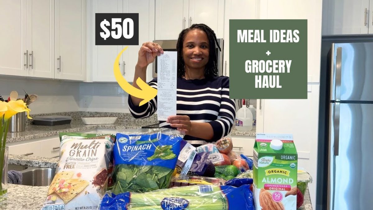 $50 grocery haul + 5 easy plant-based meal ideas