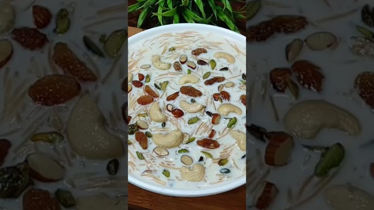 Meethi Seviyan Recipe | Easy Dessert Recipes | Seviyan Recipe #meethisemiya #shorts