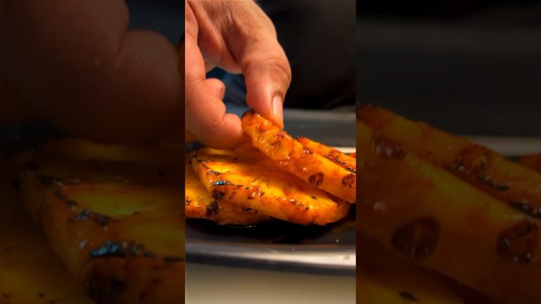 Roasted Pineapple #ytshorts