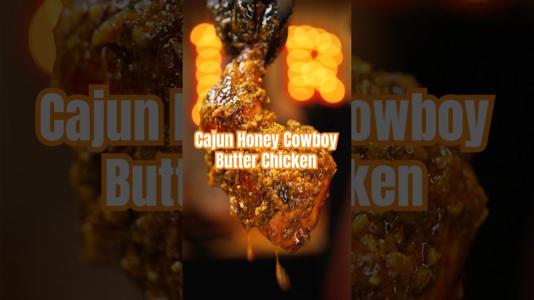 Cajun Honey Cowboy Butter Chicken 🔥 #cajunhoneyrub #tftibbq #cowboybutter #chickenrecipe #bbq