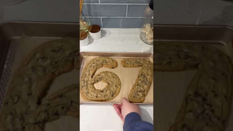 viral 67 cookies trend 🍪🍪🍪 #easydessert #cookies #recipe #shorts #viral #easyrecipe #dessert