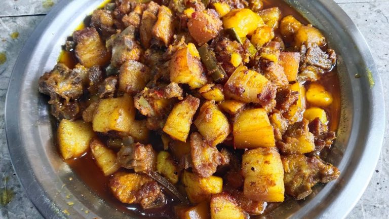 Delicious Pork Curry | Pork Belly Curry Recipe | Pork Gravy Recipe | Pork Belly Fry|How To Cook Pork