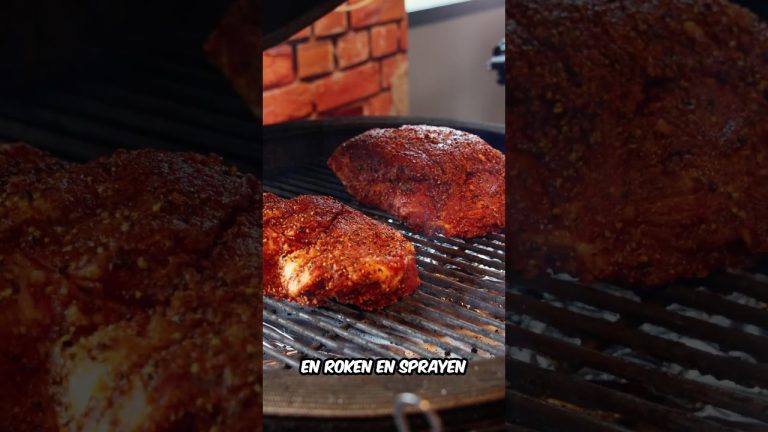 Low & Slow Pork Brisket van de BBQ 🥩🐷