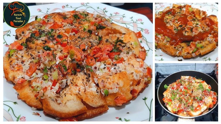 Bread Breakfast | Healthy Recipes | 10 Minutes Recipe | Karachi Food Paradise |