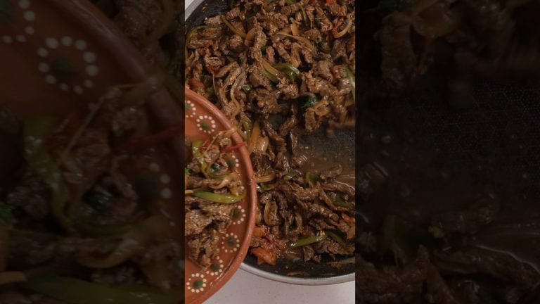 Super Easy Drunken Steak BISTEC BORRACHO #shorts