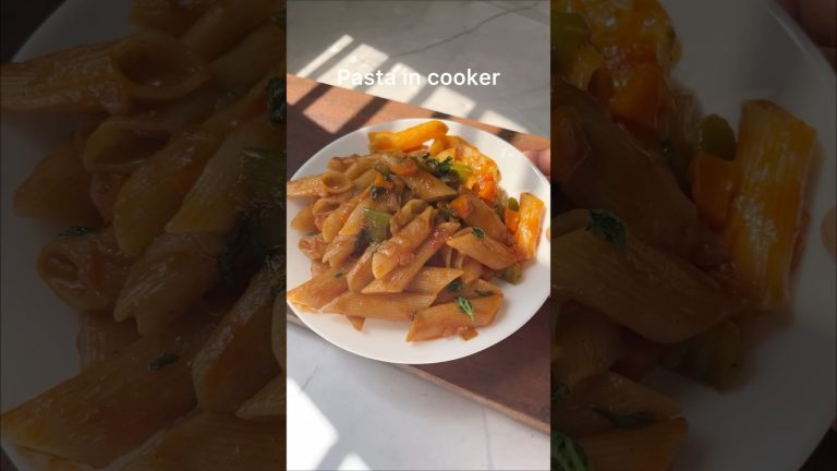 Pasta in cooker | #shorts #pasta #recipe #macroni #trending #viral