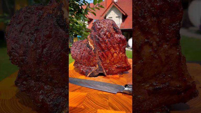🥩 Reverse Seared Porterhouse 🙌🏼 – ➡️ Too RAW🤮 or PERFECT😍⁉️