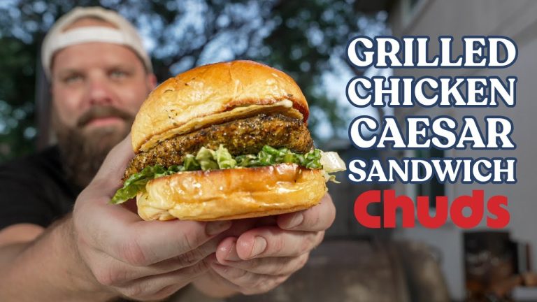 A Perfect Grilled Chicken Sandwich! | Chuds BBQ
