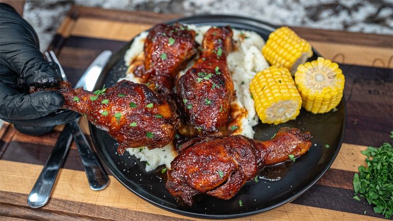 How to Make BBQ Chicken Legs in the Crockpot (Fall-Off-the-Bone!)