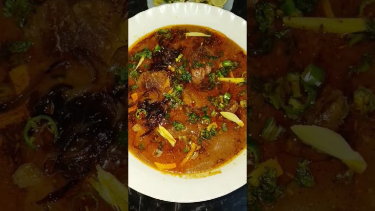 Authentic Beef Nihari Recipe #shorts #ytshorts #youtubeshorts #trendingshorts
