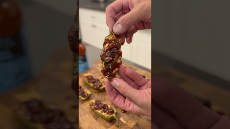 Brisket Jalapeño poppers for the win. I love brisket with a little bit of jalapeno and cream cheese