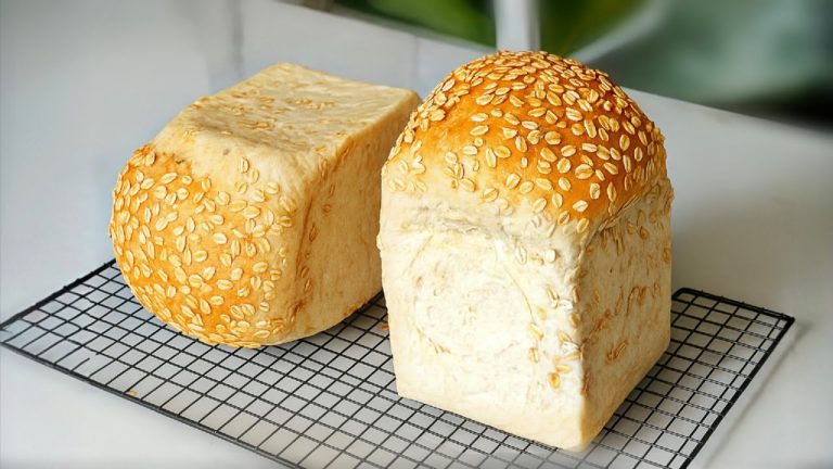 Soft & Fluffy Oatmeal Bread Recipe | Healthy Homemade Sandwich Loaf