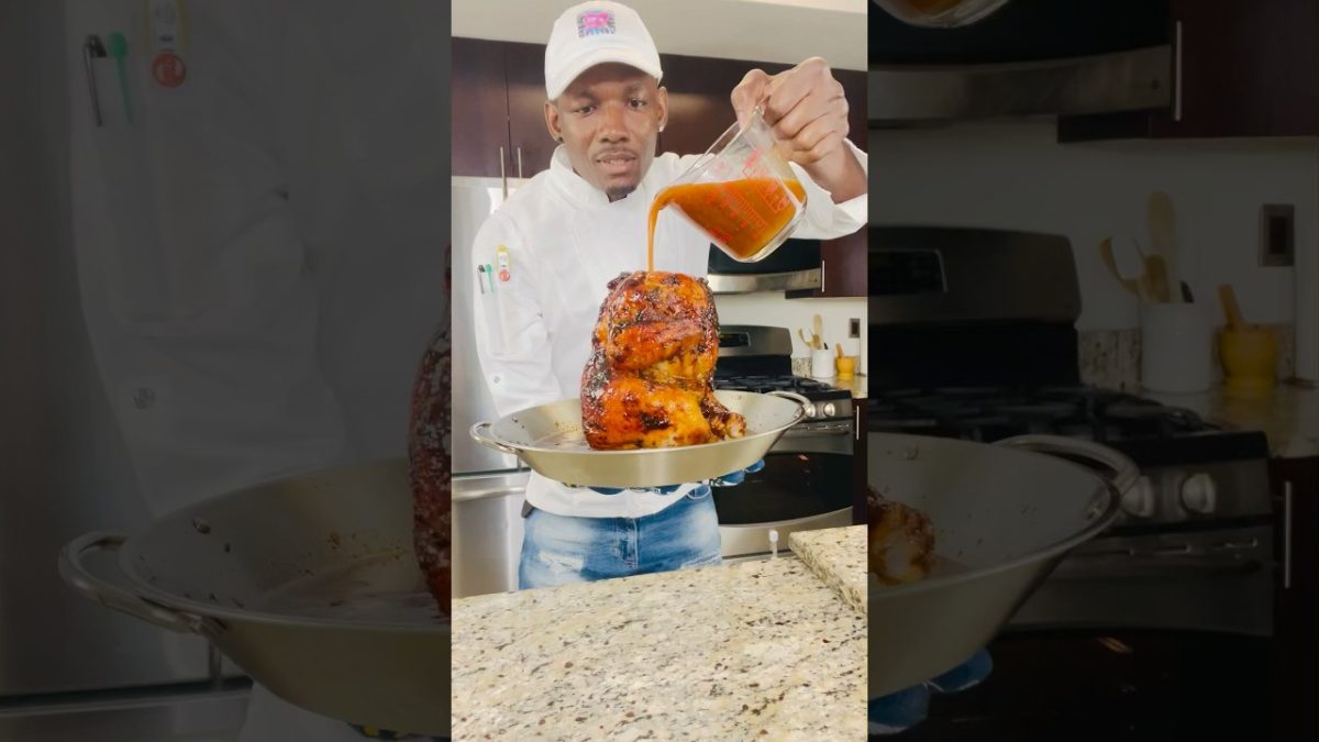 Jamaican Style Honey Garlic Roast Chicken π―π§