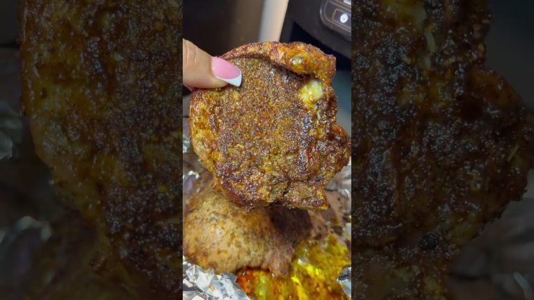 Air Fried Pork Chops = Perfection! #inthekitchenwithstacey #porkchops