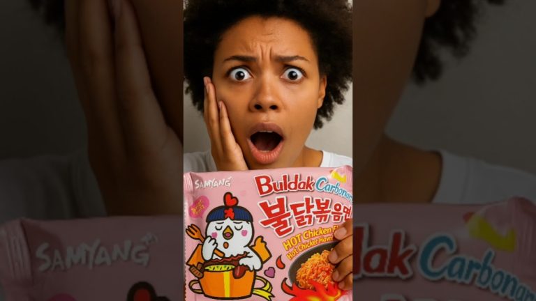 🔥 Buldak Carbonara Noodles = WOW!🤤 #shorts #buldak #buldakcarbonara  #foodiearjun