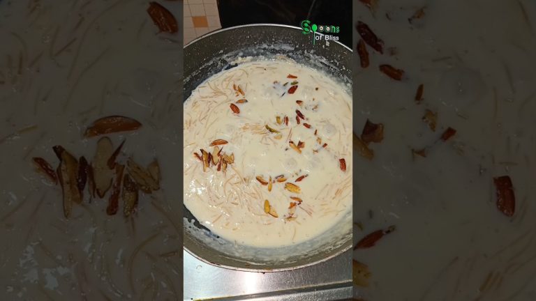 The Secret to Perfectly Creamy Sevaiyan Custard 🍧 | Sewai Custard