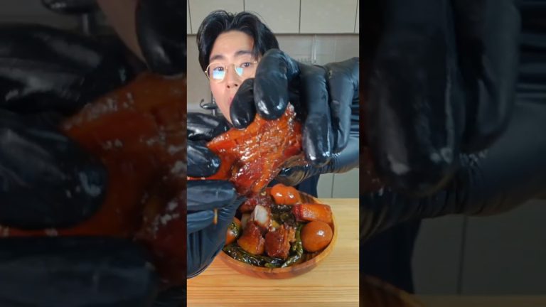 Soy Sauce Braised Pork Belly 🥓🍛😚