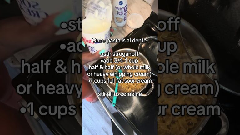 How To Make Beef Stroganoff #shorts #234enlacasa #howto