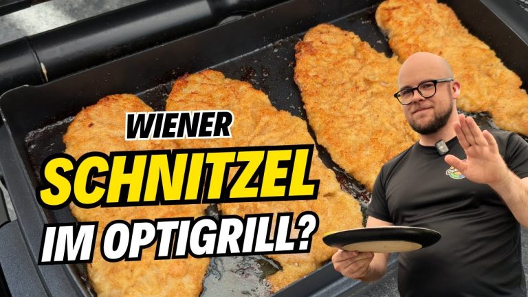 Ich mach WIENER SCHNITZEL im OptiGrill – Klappt viel besser als erwartet!