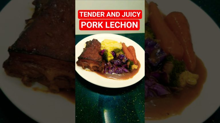LECHON PORK TENDER AND JUICY!