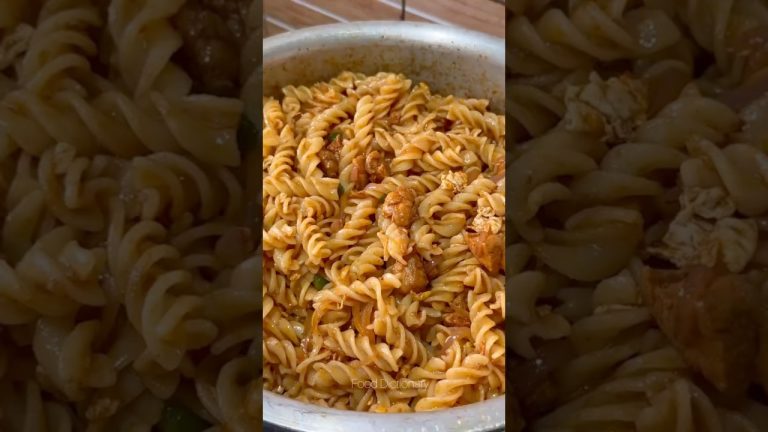 My family's favorite pasta recipe! I cook every weekend! Incredibly delicious! #pasta #chickenpasta