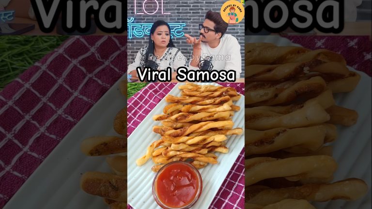 Bharti Singh Unique Style Samosa Viral Recipe #shorts #bhartisingh #samosa