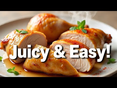 Juicy & Easy Baked Chicken Breast Recipe 🍗🔥