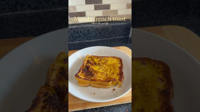 Masala French Toast Recipe | Spicy Indian Style Breakfast | Easy Bread Snack