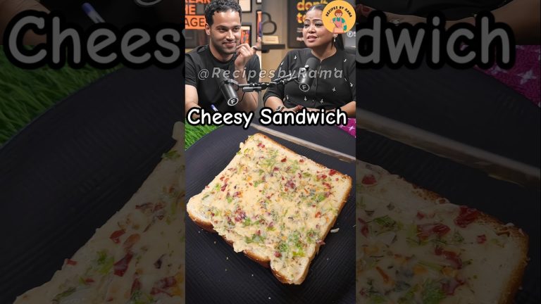 Bharti Singh Cheesy Garlic Bread Viral Recipe #shorts #bhartisingh #sandwich