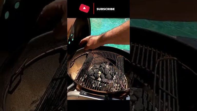 10 Things I Love About My Weber Performer Deluxe Charcoal Grill – #2 Removable Grill Grate 😍