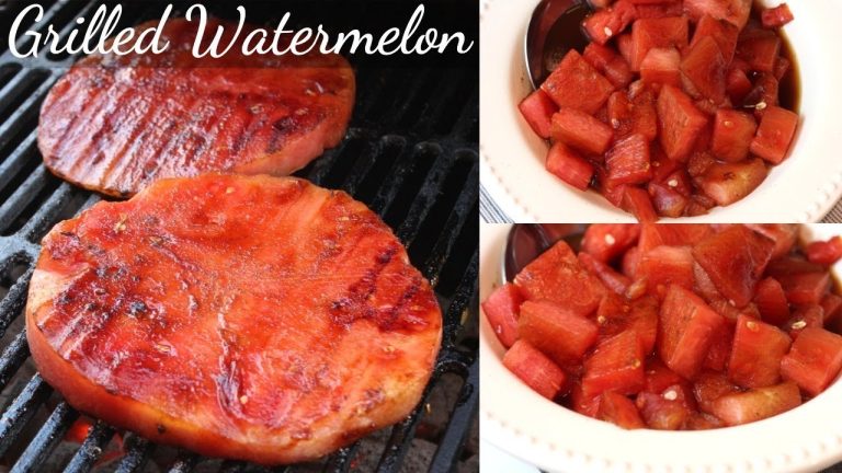 Grilled Watermelon (Watermelon Steak): Summer Grill Recipes