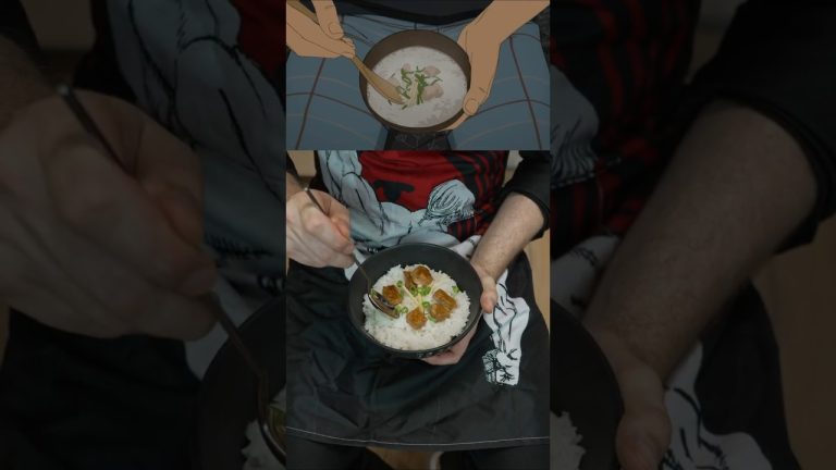 Gojo's Rice Bowl 🥩🍚 for Marin from My Dress Up Darling #marin #gojo #rice #anime #manga #food