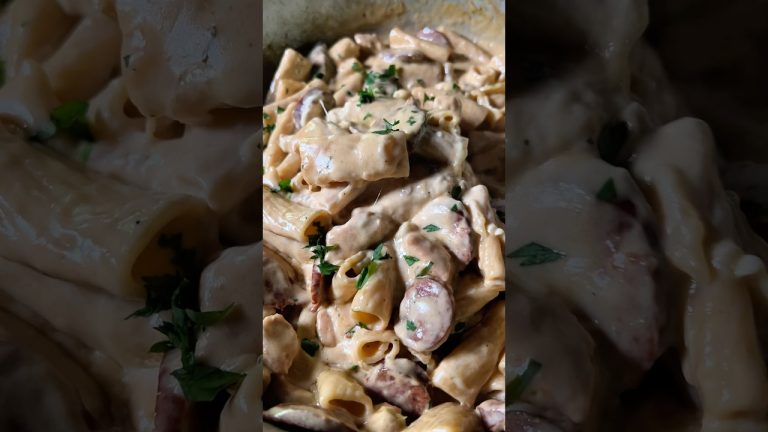 Don’t Make Another Pasta Until You Try THIS! 👀🔥CREAMY PASTALAYA RECIPE #shorts #pasta