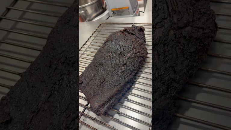 Electric Smoker Brisket #bbq #brisket #shorts