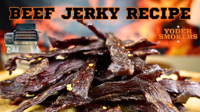 The BEST Beef Jerky on a Pellet Grill | Yoder Smokers YS640S