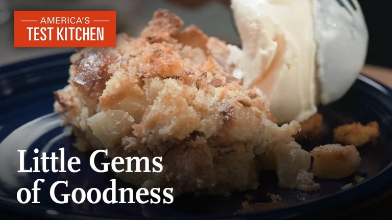 Cozy Double Apple Bread Pudding Recipe | America’s Test Kitchen