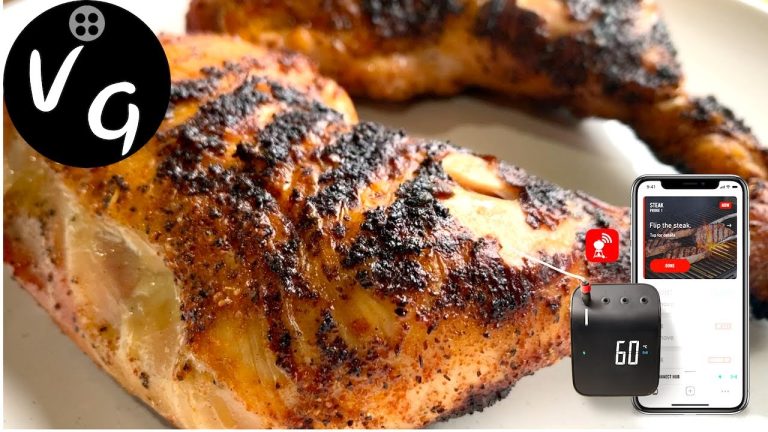 Weber Connect – Chicken Leg Quarters – Grilled Chicken On the Weber Kettle