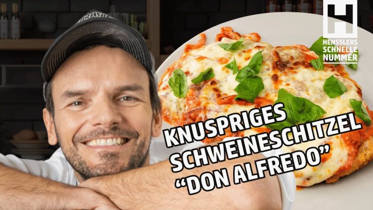 Schnelles Knuspriges Schweineschnitzel “Don Alfredo” Rezept von Steffen Henssler