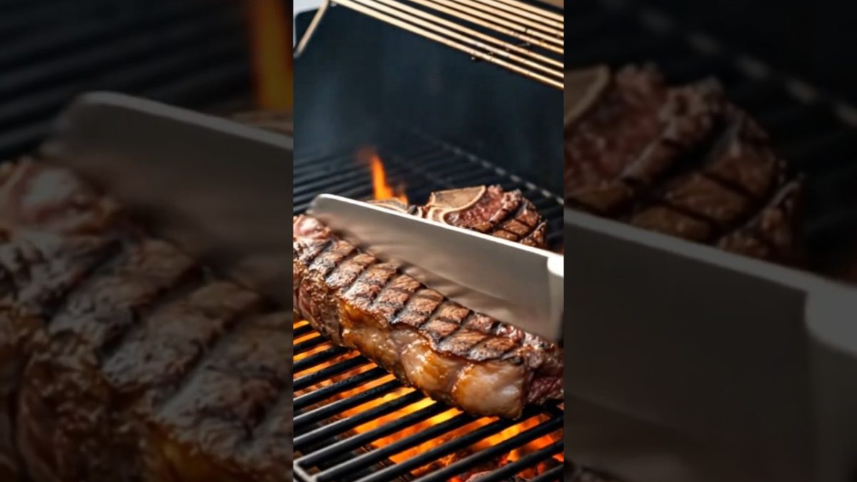 Grill Like a Pro With One Simple Move! 🥩🔥 #bbq #steak