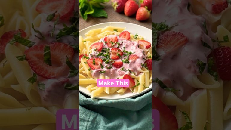 Strawberry Pasta￼