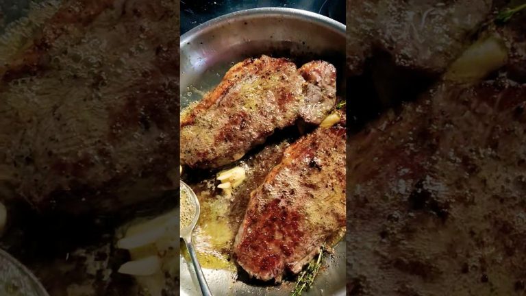 Cooking Sirloin Steak in a Pan | The proper way