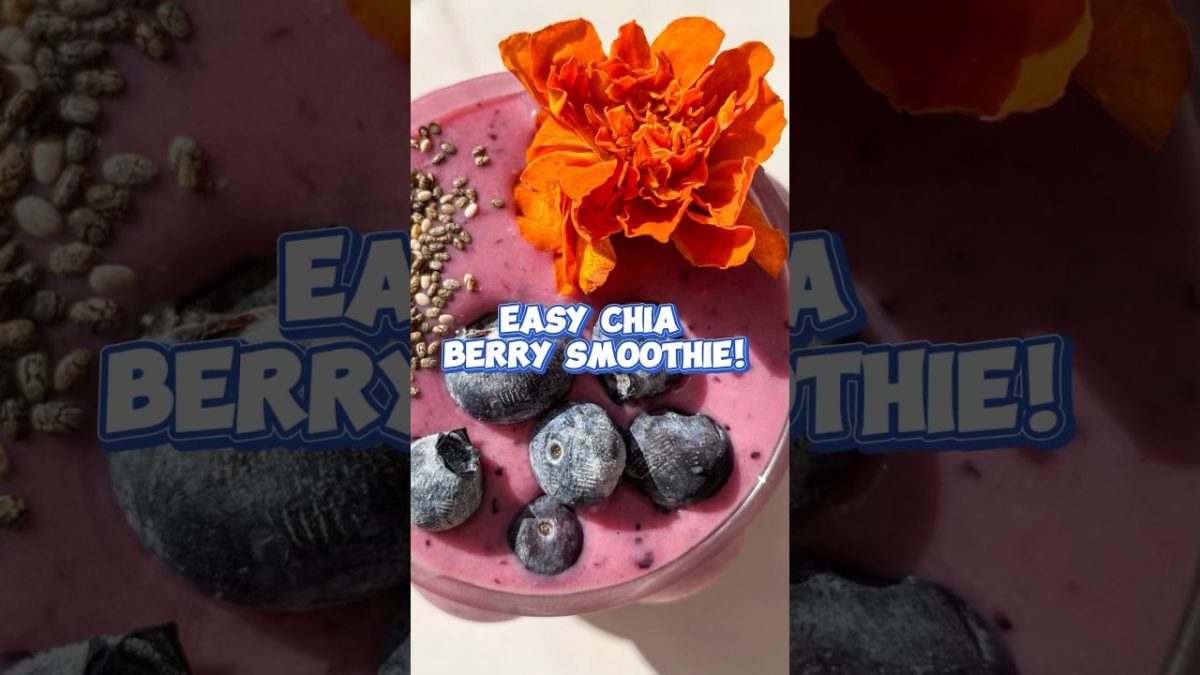 Chia Berry Smoothie Recipe