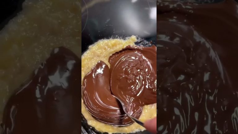 2 ingredient no-bake brownies – banana & chocolate 🍌🍫 #vegan #recipe #easy #nobake #plantbased