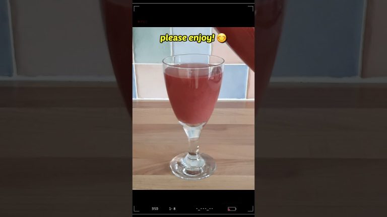 Healthy Banana and Beetroot Smoothie! | Lower Your Blood Pressure |#shorts