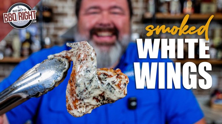 Smoked White Sauce Wings | Tangy BBQ Wing Recipe