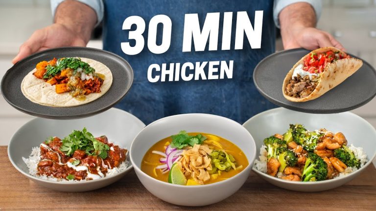 My 5 Best Weeknight Chicken Recipes