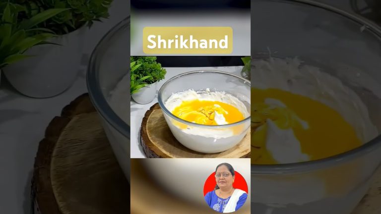 Shrikhand Recipe #shrikhand #cooking #recipes