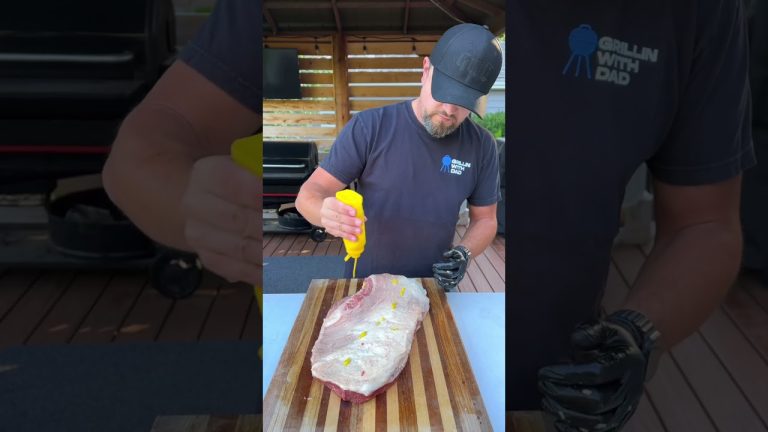 How to smoke a brisket