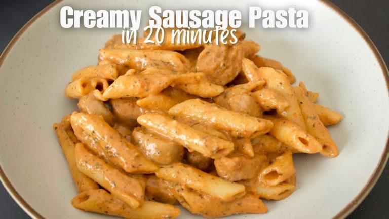 This creamy sausage pasta will be your new favourite dinner